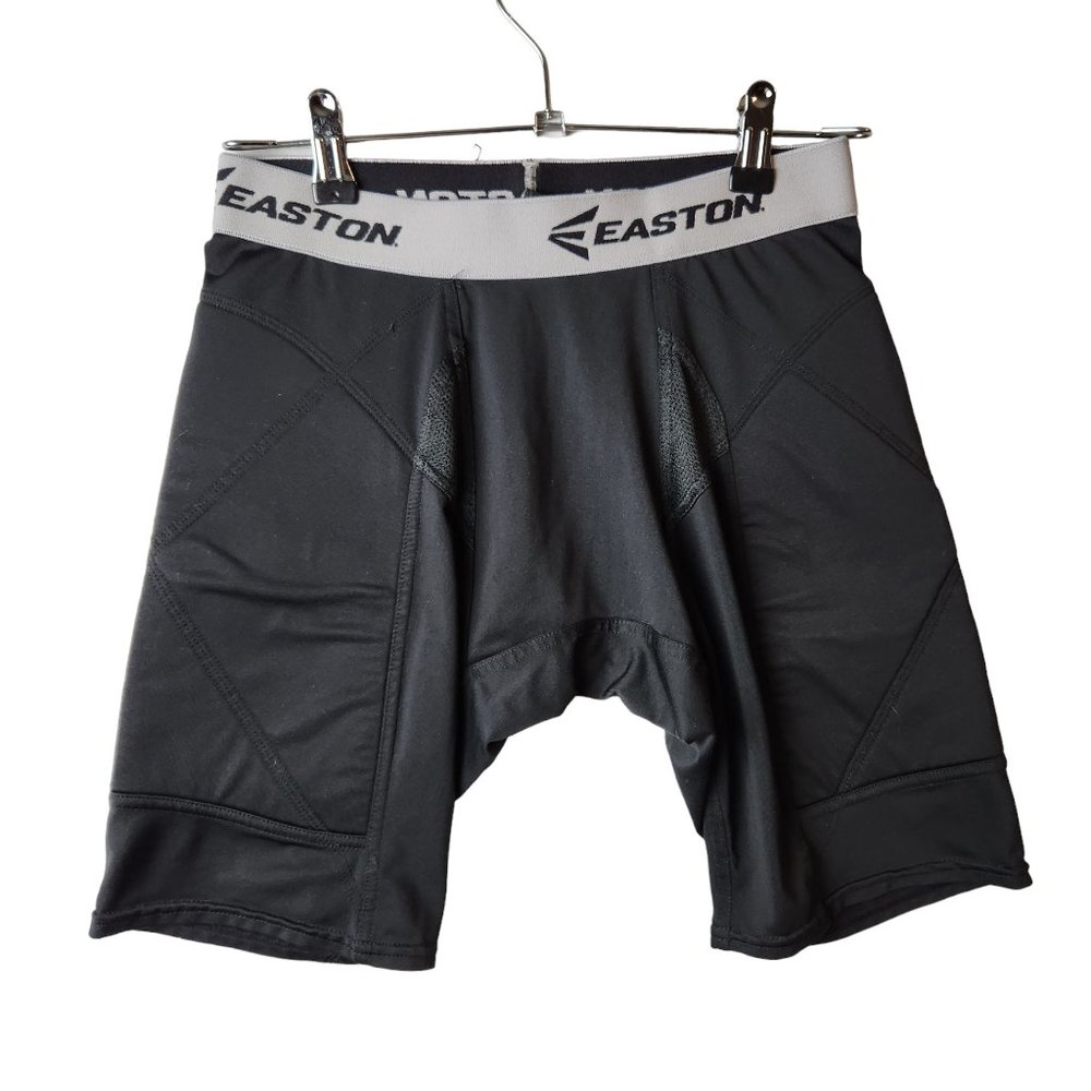 Easton Youth Black Baseball Softball Sliding Shorts Size Large